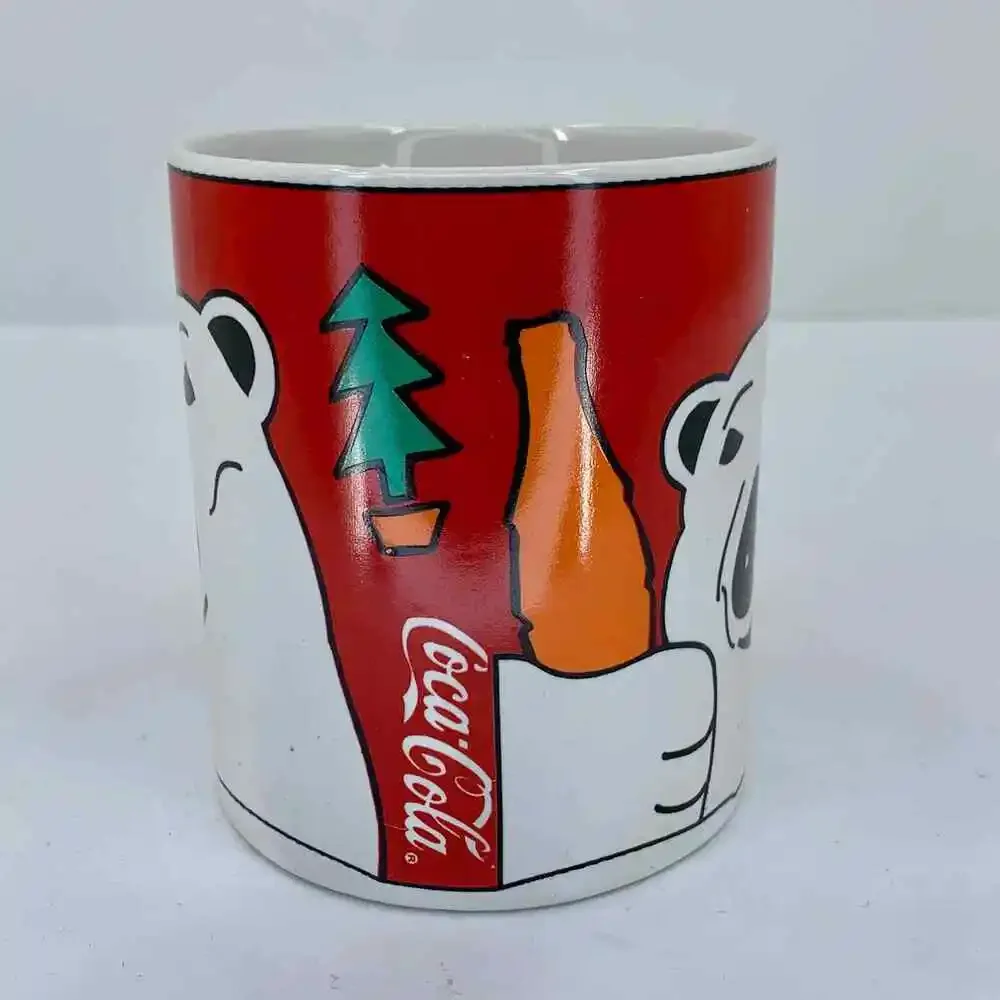 Coca-Cola Vintage 1996 Polar Bear Mug 11 oz. NWT Christmas